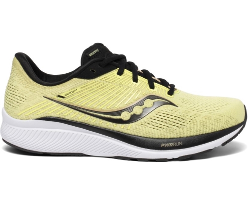 Tenis Saucony Guide 14 Hombre Zapatillas Running Key Lime / Gravel México MX-714-OJ